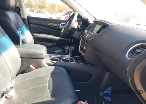 2014 Nissan Pathfinder Platinum from USA, damaged, VIN 5N1AR2MN7EC613309